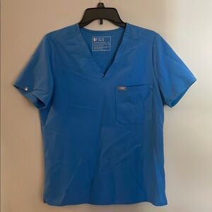 Figs Blue Short Sleeve Tee for Medical Professionals